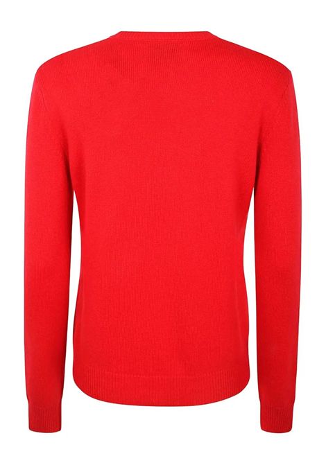 Pull Donna con applicazione SAINT BARTH | QUE0010 NEW QUEEN02260I SNOOPY 41 BOW PATCH